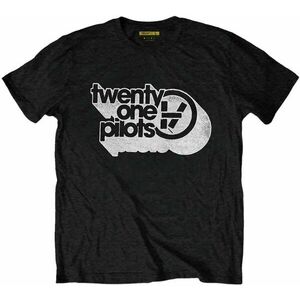 Twenty One Pilots Tricou Vessel Vintage Unisex Black 2XL imagine