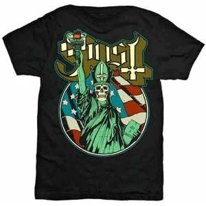 Ghost Tricou Statue of Liberty Unisex Black 2XL imagine