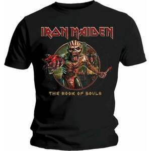 Iron Maiden Tricou Book of Souls Eddie Circle Unisex Black XL imagine