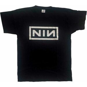 Nine Inch Nails Tricou Classic Logo Unisex Black XL imagine