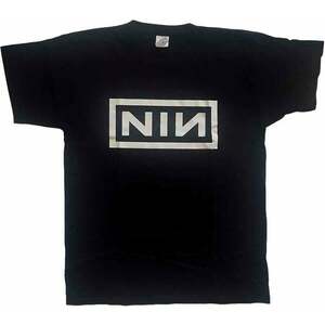 Nine Inch Nails Tricou Classic Logo Unisex Black S imagine