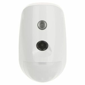 Detector de miscare wireless PIR cu camera Hikvision AX PRO DS-PDPC12P-EG2-WE, PIR 12 m, 85 grade, IR 12 m, pet immunity, creep zone, 868 MHz, RF 800 m imagine