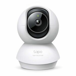 Camera supraveghere interior IP wireless Wi-Fi PT TP-Link TAPO C230, 5 MP, 4 mm, IR 12 m, slot card, microfon si difuzor, detectie smart, 360 grade imagine