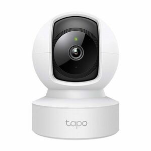 Camera supraveghere interior IP wireless Wi-Fi PT TP-Link TAPO C212, 3 MP, 4 mm, IR 9 m, slot card, microfon si difuzor, detectie smart, 360 grade, sirena, Ethernet imagine