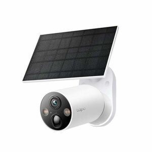 Camera supraveghere wireless IP Wi-Fi cu panou solar TP-Link Starlight TAPO C425 KIT, 4 MP, IR 15 m, microfon si difuzor, slot card, control prin aplicatie, 10000 mAh, detectie smart, baza magnetica imagine