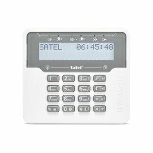 Tastatura LCD wireless cu cititor de proximitate Satel Versa VERSA-KWRL2, RF 800 m, 16 butoane, tamper imagine