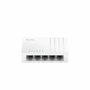 Switch cu 5 porturi Gigabit Cudy SWITCH-GS105U-CDY, 10 Gbps, 7.44 Mpps, 2048 MAC, fara management imagine