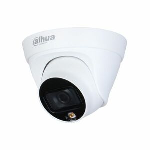 Camera supraveghere IP Dome Dahua Full Color IPC-HDW1239T1P-LED-0280B-S5, 2 MP, lumina alba 15 m, 2.8 mm, PoE imagine