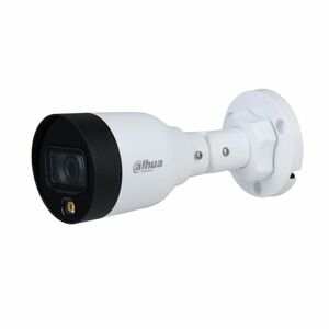 Camera supraveghere exterior IP Dahua Full Color IPC-HFW1239S1-LED-0280B-S5, 2 MP, lumina alba 10 m, 2.8 mm, PoE imagine