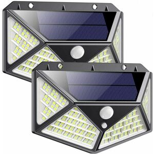 Set 2 Lampi MAX 162 LED 20W Solare cu senzor de miscare si lumina 3 moduri ILUMINARE imagine