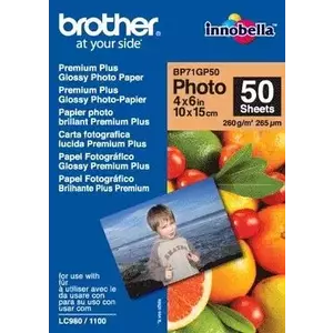 Hartie foto Brother BP71GP50 50 bucati glossy 6"x4" imagine