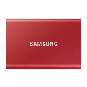 SSD Extern Samsung T7 500GB USB 3.2 Red imagine