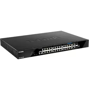 Switch D-Link DGS-1520-28MP cu management cu PoE 20x1000Mbps-RJ45 (PoE) + 4x2500Mbps + 2x10GBase-T + 2xSFP imagine