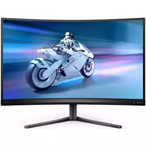 Monitor LED Philips Evnia 27M2C5500W Curbat 27" QHD 0.5ms Negru imagine