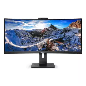 Monitor LED Philips 346P1CRH 34" Ultrawide WQHD 4ms Negru imagine