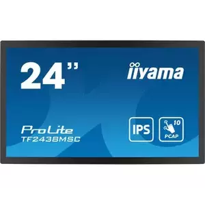 Monitor LED iiyama ProLite TF2438MSC-B1 23.8" Full HD 5ms Negru imagine