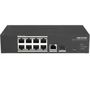 Switch Hikvision DS-3T1310P-SI/HS fara management cu PoE 8x100Mbps + 1xGigabit + 1xFiber imagine