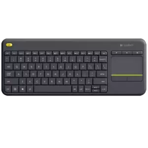 Tastatura Logitech K400 Plus Touch Black Layout UK imagine