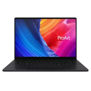 Notebook Asus ProArt H7606WI 16" 4K OLED Touch AMD Ryzen AI 9 HX370 RTX 4070-8GB RAM 64GB SSD 2TB Windows 11 Pro Black imagine