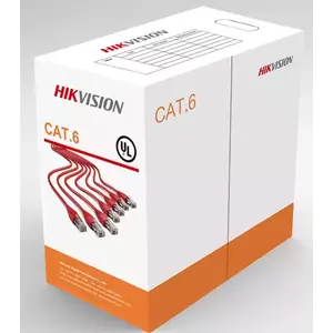 Cablu UTP Cat.6 Hikvision DS-1LN6-UE-W 305 metri imagine