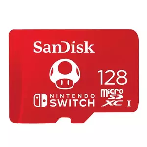 Card de memorie Sandisk Micro SDXC pentru Nintendo Switch 128GB Clasa 10 UHS-I imagine