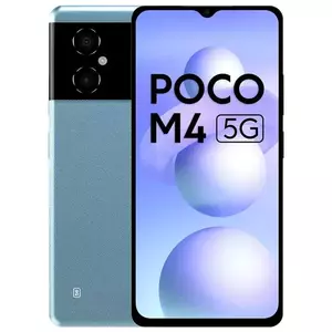 Telefon Mobil Xiaomi Poco M4 5G 64GB Flash 4GB RAM Dual SIM 5G Blue imagine