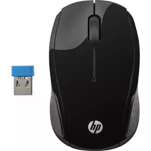 Mouse HP 200 Wireless Black imagine