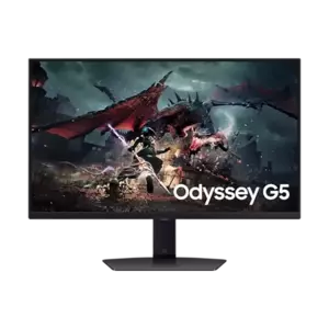 Monitor LED Samsung Odyssey G5 G50D LS27DG500EUXEN 27" QHD 180Hz 1ms Black imagine