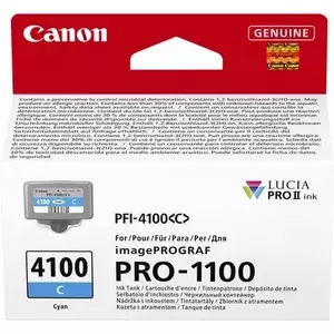 Cartus Inkjet Canon PFI-4100C Cyan imagine