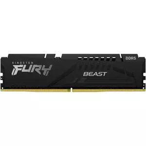 Memorie Desktop Kingston Fury Beast 16GB DDR5 6000Mhz CL36 AMD Expo Black imagine