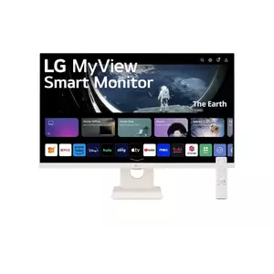 Monitor LED LG Smart 27SR50F-W 27" Full HD 14ms White imagine