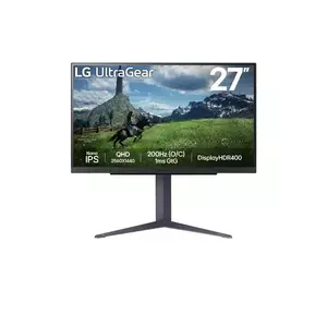 Monitor LED LG 27GS85Q-B 27" QHD 180Hz 1ms Black imagine