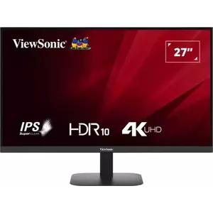 Monitor LED Viewsonic VA2708-4K-HD 27" 4K Ultra HD 60Hz 4ms Black imagine