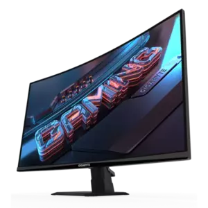 Monitor LED Gigabyte GS27QCA 27" Curbat QHD 180Hz 1ms Black imagine