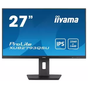 Monitor LED iiyama ProLite XUB2793QSU-B7 27" QHD 100Hz 1ms Black imagine