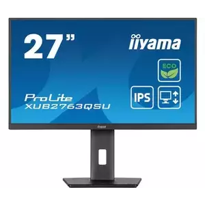 Monitor LED iiyama ProLite XUB2763QSU-B1 27" QHD 100Hz 2ms Black imagine