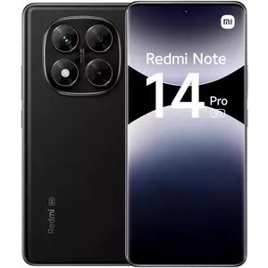 Telefon Mobil Xiaomi Redmi Note 14 Pro 5G 256GB Flash 8GB RAM Dual SIM 5G Midnight Black imagine