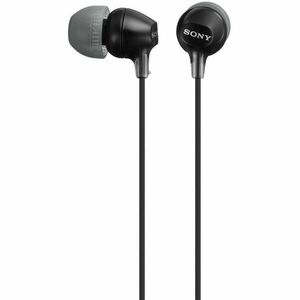 Casti In-Ear Sony MDR-EX15LPB, Cu fir, Negru imagine