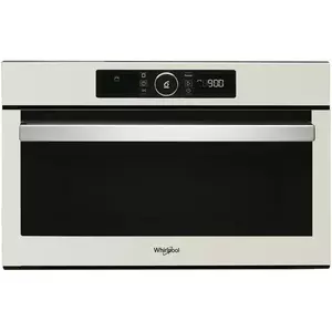 Cuptor cu microunde incorporabil Whirlpool AMW 730/SD, 6th Sense, design Absolute, 31 l, 1000 W, 8 nivele putere, Grill, Timer, Touch control, Quartz imagine