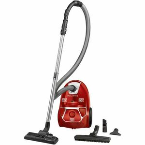 Aspirator cu sac Compact Power Parquet RO3953EA, 750 W, 28kWh/an, 3 l, tub telescopic metalic, sac Hygiene+, rosu imagine