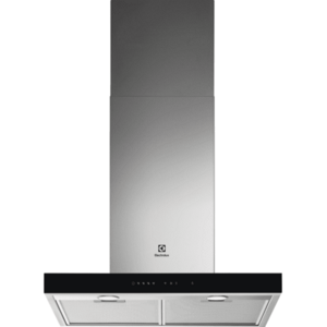 Hota incorporabila decorativa Electrolux LFT766X, Putere de absorbtie 700 mc/h, 1 motor, 60 cm, Conectivitate plita, Inox imagine