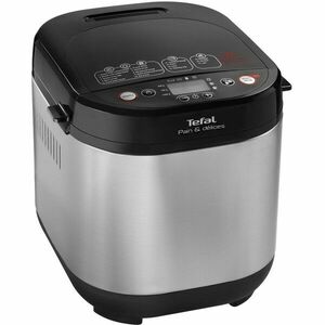 Masina de paine Tefal PF240 Pain & Delices, 700 W, 1000 g, 20 programe, negru/argintiu imagine