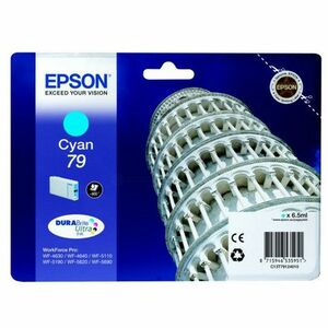 Cartus Epson cyan T7912 | 7 ml | WF-5110DW/WF-5190DW/WF-5620DWF/WF-5690DWF imagine