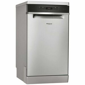 Masina de spalat vase Whirlpool WSFO 3T125 6PC X, 10 seturi, 8 programe, Al 6-lea Simt, 45 cm, clasa E, inox imagine