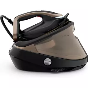 Stație de calcat cu boiler de inalta presiune Tefal Pro Express Vision GV9820E0, 3000 W, capacitate rezervor 1.1L, jet abur 750g/min, varf iluminare LED, tehnologie Smart Steam, sistem antipicurare, talpa Durilium AirGlide Autoclean, imagine