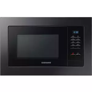 Cuptor cu microunde incorporabil Samsung MG23A7013CA/OL, 23L, Grill, 800W, 6 trepte de putere, Mod Eco, Dezghetare rapida, Functie Grill Fry, Inox negru imagine