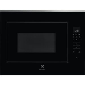 Cuptor cu microunde incorporabil Electrolux KMFD264TEX, 25 l, 900 W, grill, timer, program favorite, negru/inox imagine