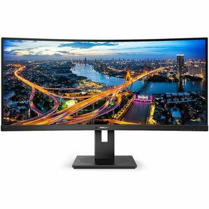 Monitor LED Philips 346B1C/00 Curbat 34 inch 5 ms Negru 100 Hz imagine