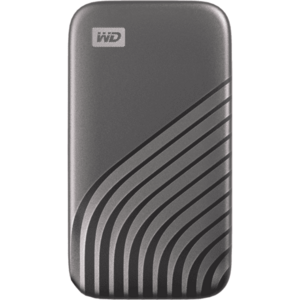 SSD Extern WD My Passport™ 2TB, USB 3.2 Gen2 Type-C/A, NVMe, Space Gray imagine