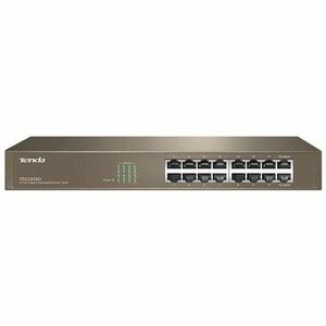 Switch 16 port-uri 10/100/1000 Mbps Gigabit, carcasa metalica imagine